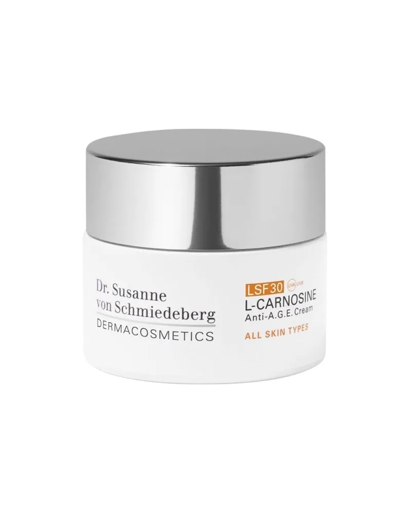 Dr. Susanne von Schmiedeberg Dr-Susanne-von-Schmiedeberg Gesichtspflege GesichtscremesL-Carnosine Anti-A.G.E. Cream LSF 30 1.660,00 € / 1 l 
