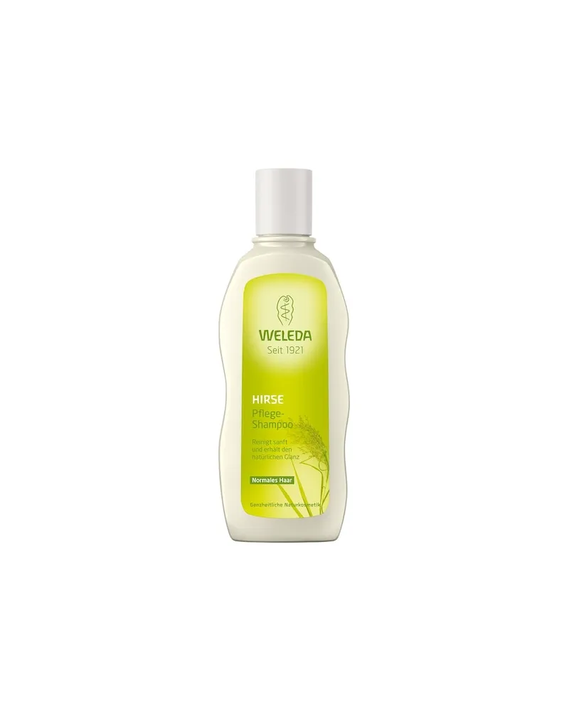 Weleda Haarpflege ShampooReinigt sanft Haar & Kopfhaut. Erhält den natürlichen GlanzGentle & Mild Shampoo Hirse 37,68 € / 1 l 