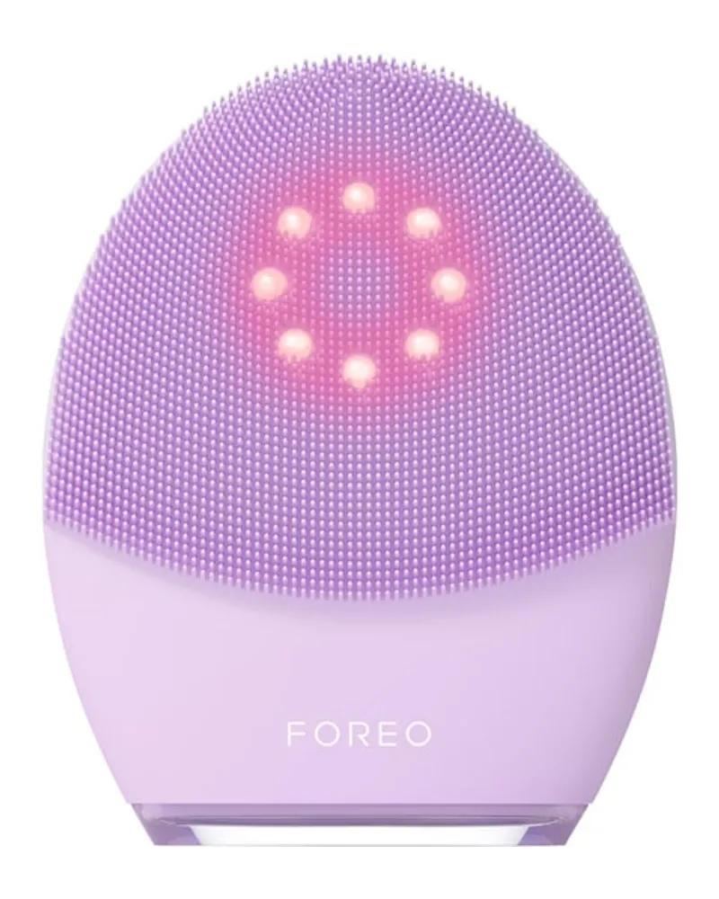 FOREO Gesichtspflege Reinigungsbürsten LUNA 4 Plus Sensitive Skin Thermo-Gesichtsreinigungsgerät mit NIR, rotem LED-Licht und Mikrostrom 