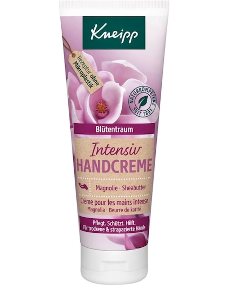 Kneipp Pflege Handpflege Blütentraum - Magnolie & SheabutterIntensiv-Handcreme 