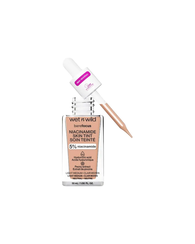 wet n wild wet-n-wild Gesicht FoundationBare Focus Niacinamide Skin Tint Amber Beige 280,94 € / 1 l 