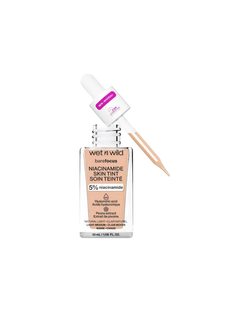 wet n wild wet-n-wild Gesicht FoundationBare Focus Niacinamide Skin Tint Amber Beige 280,94 € / 1 l 