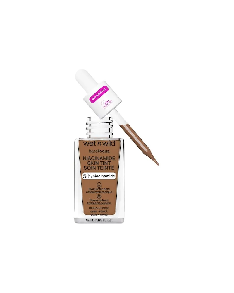 wet n wild wet-n-wild Gesicht FoundationBare Focus Niacinamide Skin Tint Amber Beige 280,94 € / 1 l 
