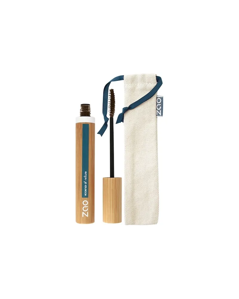 Zao Augen Mascara Bamboo Mascara Volume & Sheathing 086 Cocoa 