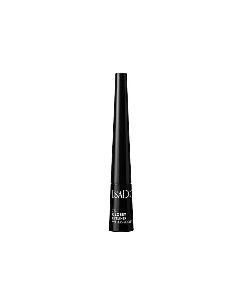 IsaDora Augen Eyeliner-KajalGlossy Eyeliner Waterproof 40 Chrome Black 