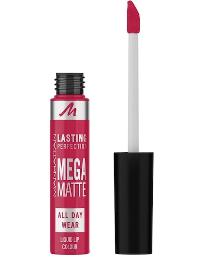 Manhattan Make-up Lippen Lasting Perfection Mega Matte Liquid Lipstick 920 Scarlet Flames 