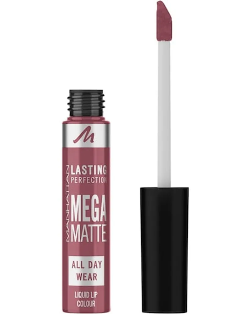 Manhattan Make-up Lippen Lasting Perfection Mega Matte Liquid Lipstick 920 Scarlet Flames 