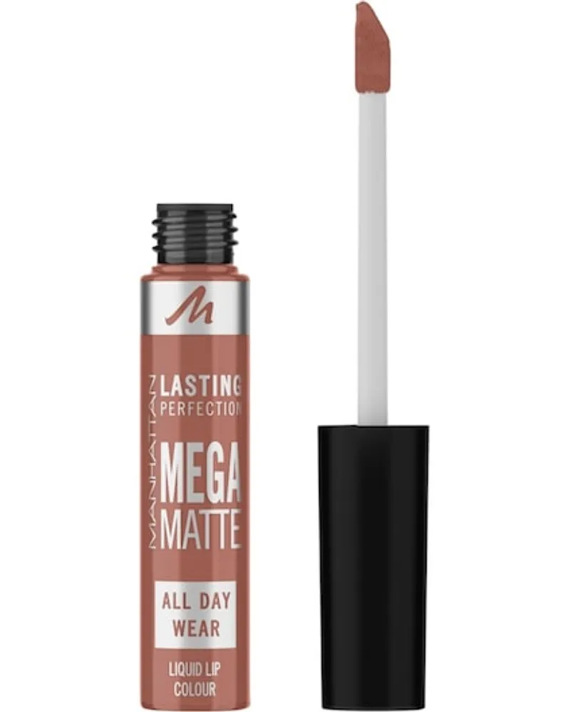 Manhattan Make-up Lippen Lasting Perfection Mega Matte Liquid Lipstick 920 Scarlet Flames 