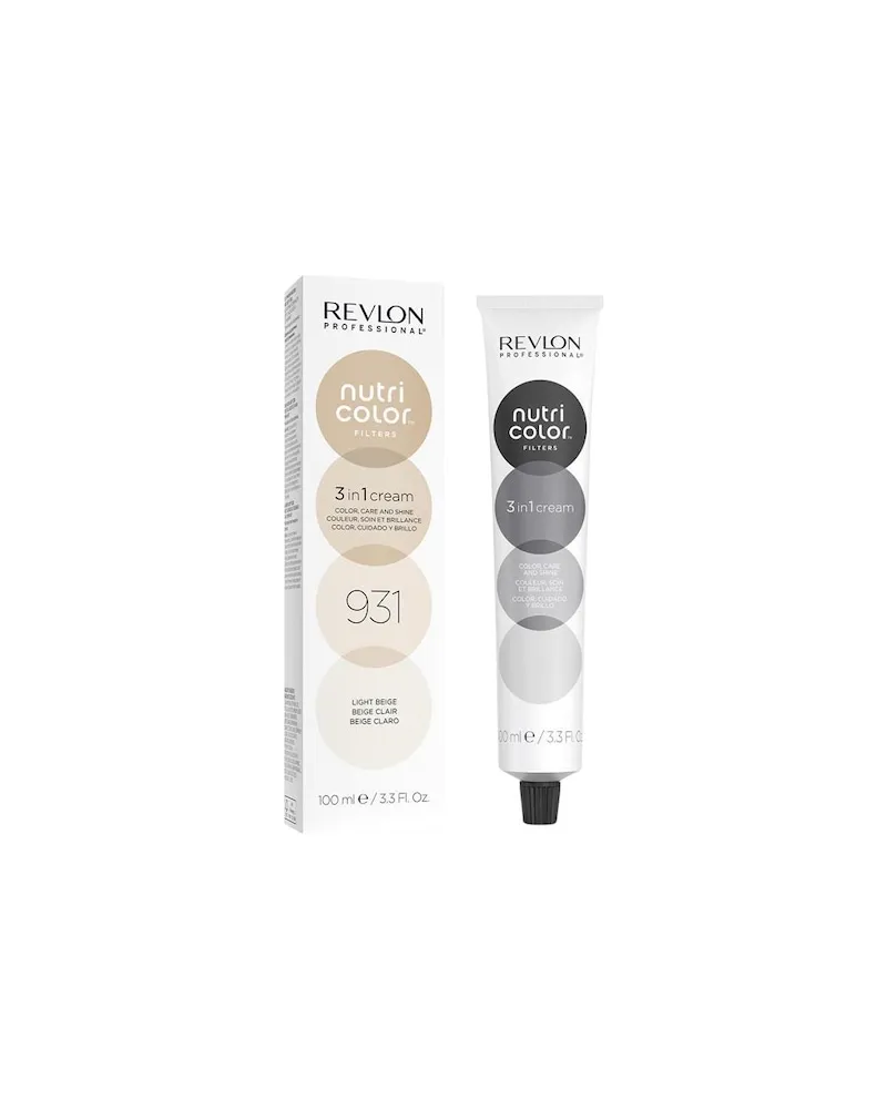 Revlon Revlon-Professional Haarfarbe-Haartoenung Nutri-Color-Filters931 Light Beige 64,54 € / 1 l 