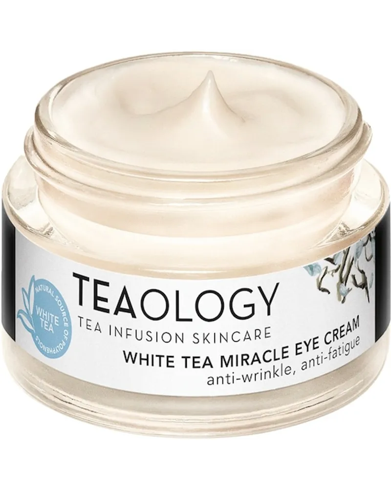 Tea Infusion Skincare Pflege Gesichtspflege White TeaMiracle Eye - Cream 