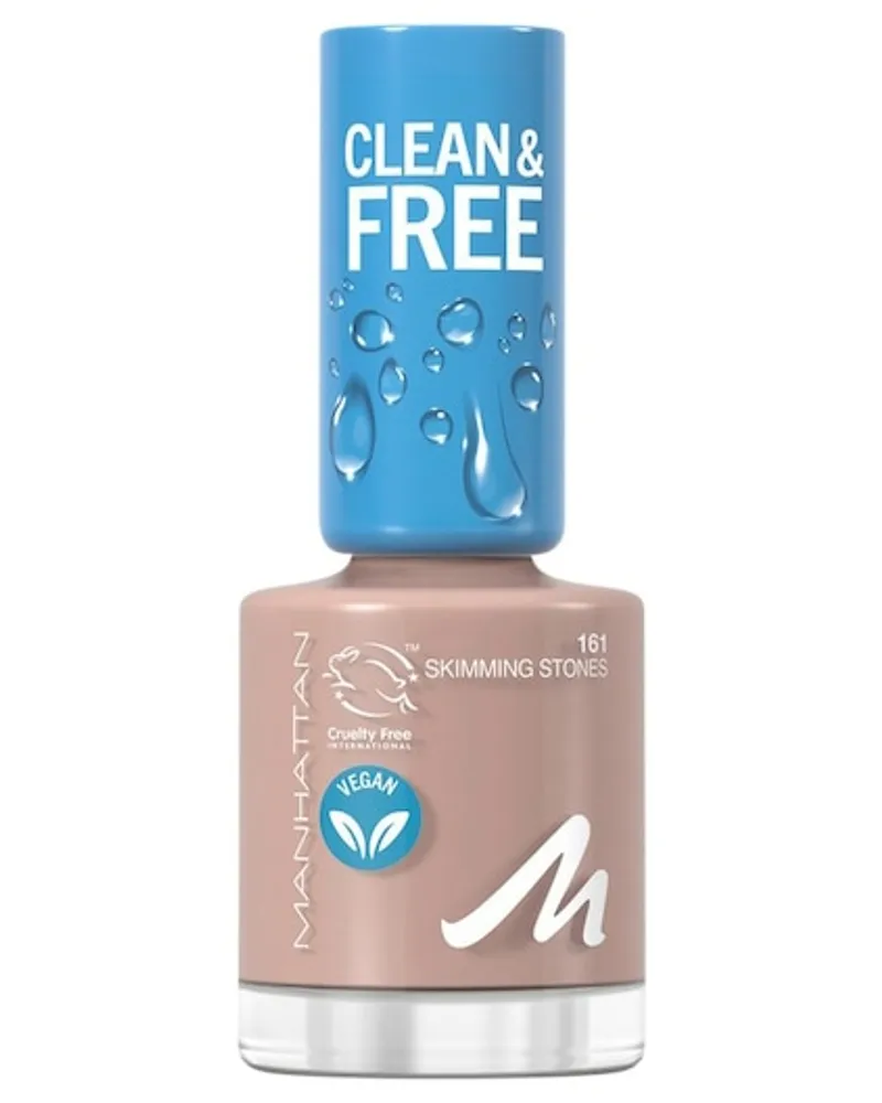 Manhattan Make-up Nägel Clean & Free Nail Lacquer 153 Lavender Light 