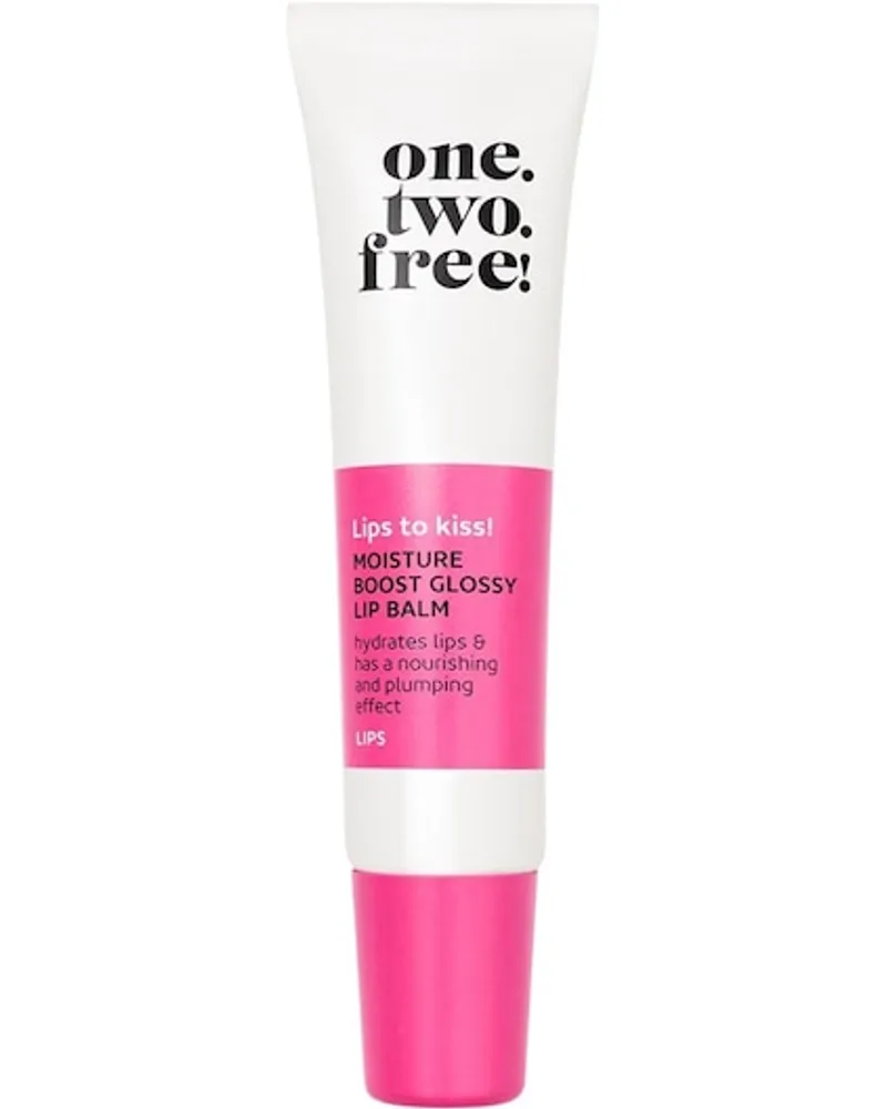 one.two.free! Make-up Lippen Lips to kiss!Moisture Boost Glossy Lip Balm 04 Rising Red 