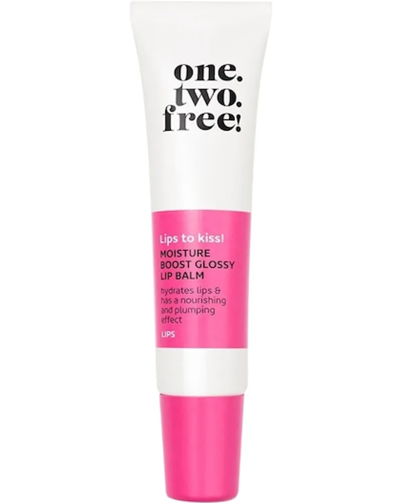 one.two.free! Make-up Lippen Lips to kiss!Moisture Boost Glossy Lip Balm 04 Rising Red 