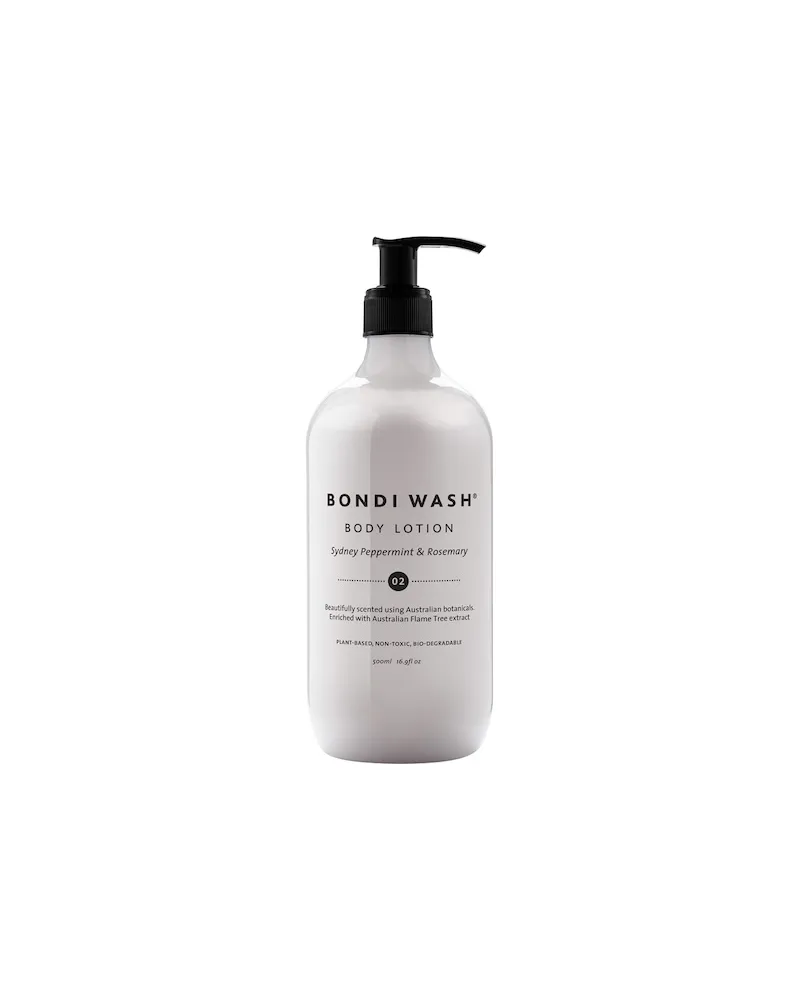 BONDI WASH Collection 02 Sydney Peppermint & Rosemary Body Lotion 