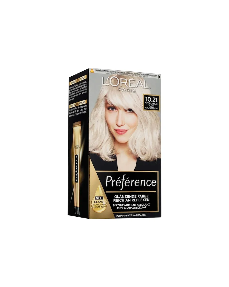 L'Oréal LOreal-Paris Haarfarbe-Collection PreferencePermanente Glänzende Farbe P11 Manhattan/Kühles Intensives Schwarz 9,99 