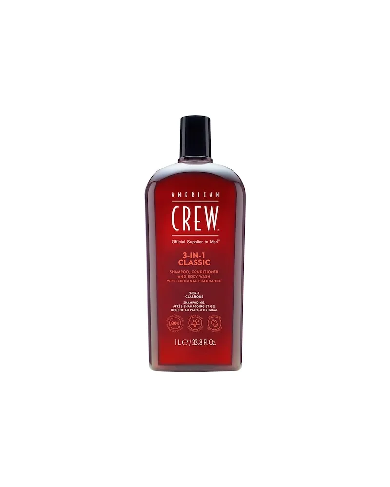 American Crew Haare, Körper & Gesicht Haarpflege & Körperpflege 3-in-1 Shampoo, Conditioner and Body Wash 