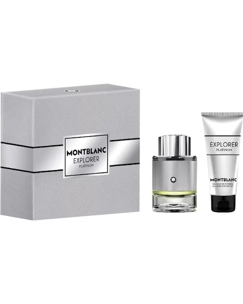 Montblanc Herrendüfte Explorer Platinum Geschenkset Eau de Parfum Spray 60 ml + Shower Gel 100 ml 