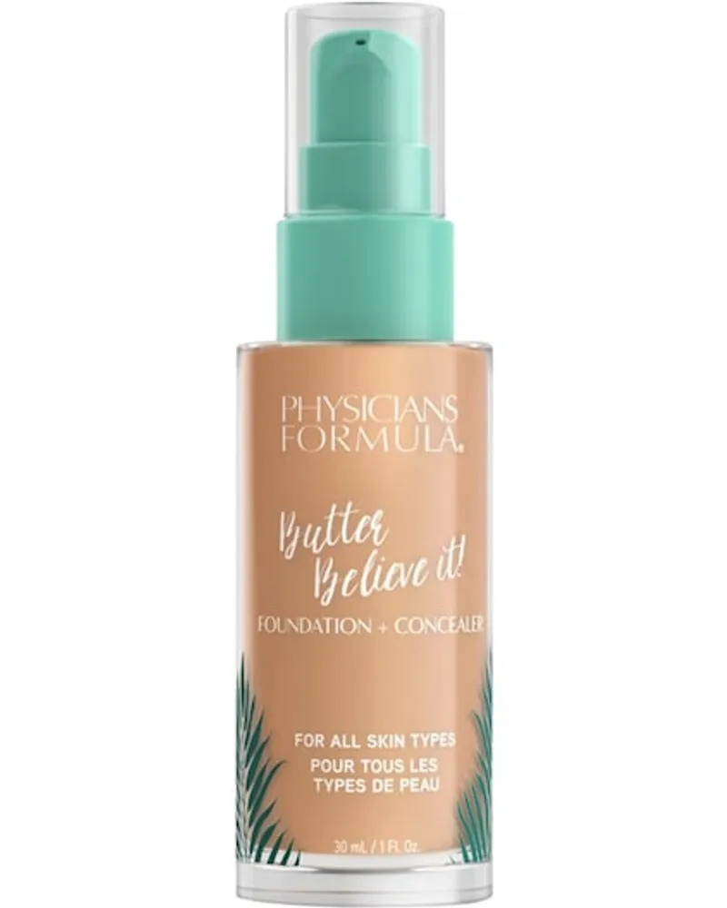 Physicians Formula Gesichts Make-up Foundation Butter Believe It! Foundation & Concealer Medium 