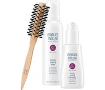 Beauty Haircare Style & Hold Geschenkset Strong Styling Foam 200 ml + Finally Strong Hairspray 125 ml + Medium Round Styling Brush 1 Pc