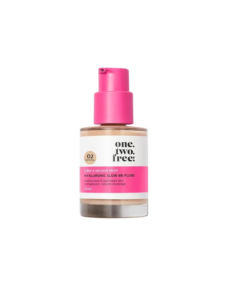 one.two.free! Onetwofree! Make-up TeintHyaluronic Glow BB Fluid 3 Warm 594,67 € / 1 l 