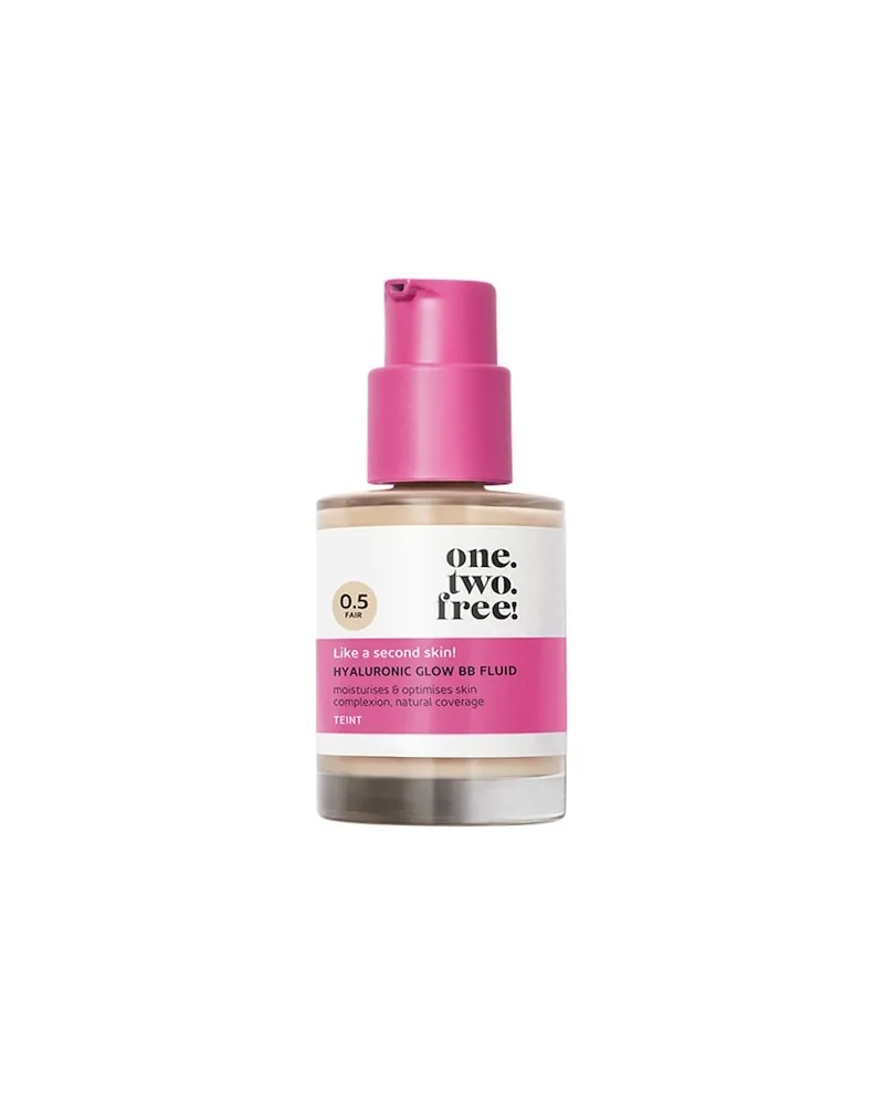 one.two.free! Onetwofree! Make-up TeintHyaluronic Glow BB Fluid 3 Warm 594,67 € / 1 l 