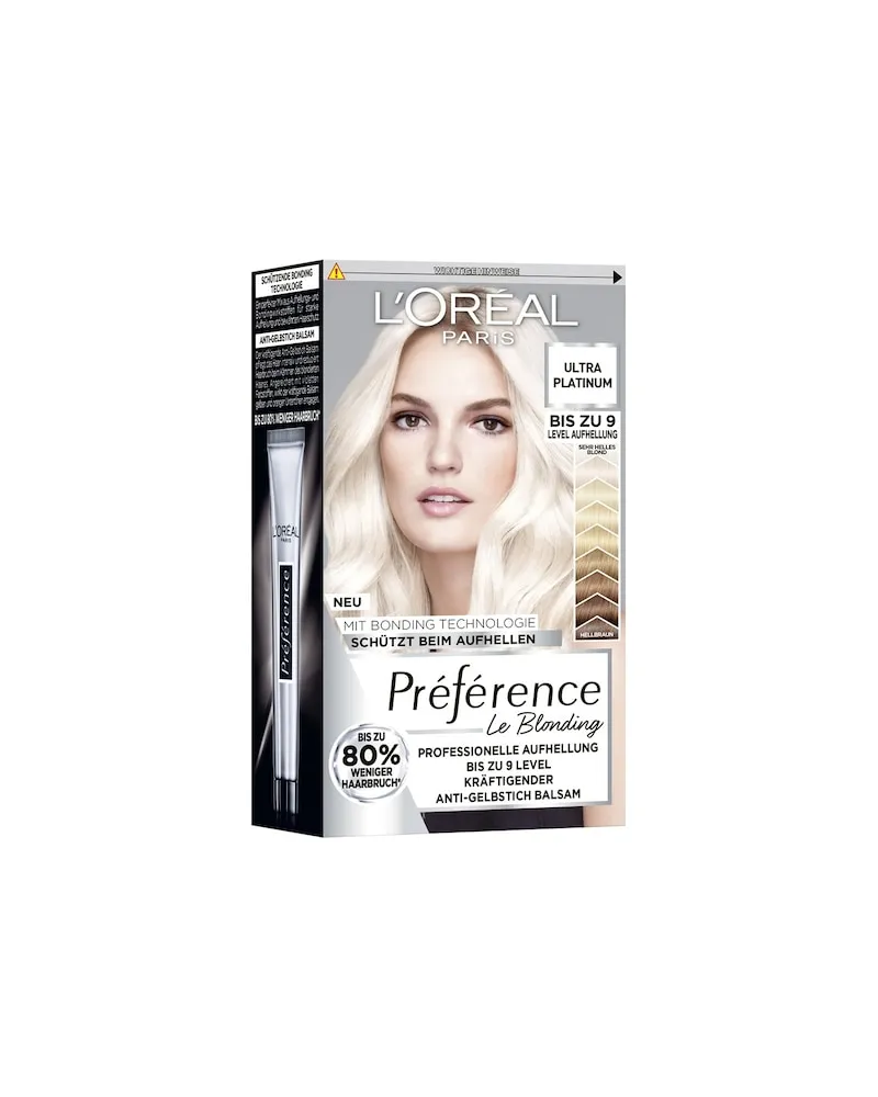 L'Oréal LOreal-Paris Haarfarbe-Collection PreferenceLe Blonding Ultra Platinum 9,99 