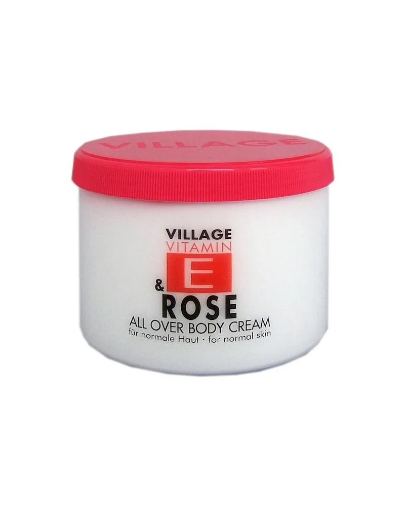 VILLAGE Pflege Vitamin-EAll Over Body Cream Rose 15,18 € / 1 l 