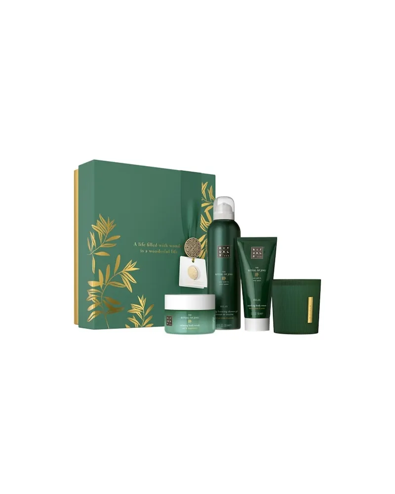 RITUALS Rituale The-Ritual-Of-JingGeschenkset Relaxing Body Scrub 125 g + Foaming Shower Gel 200 ml + Body Cream 100 ml + Scented Candle 140 g 39,90 