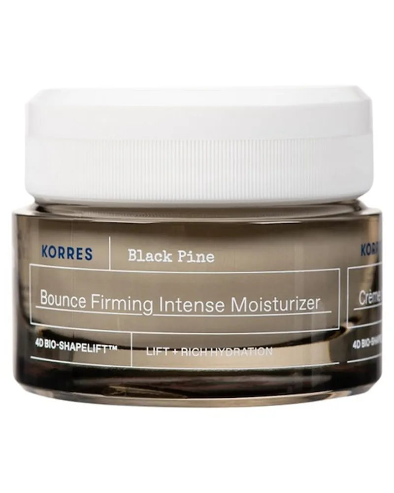 Korres Gesichtspflege Black Pine 4D Bio-ShapeLift Intensiv Feuchtigkeitsspendende Creme 