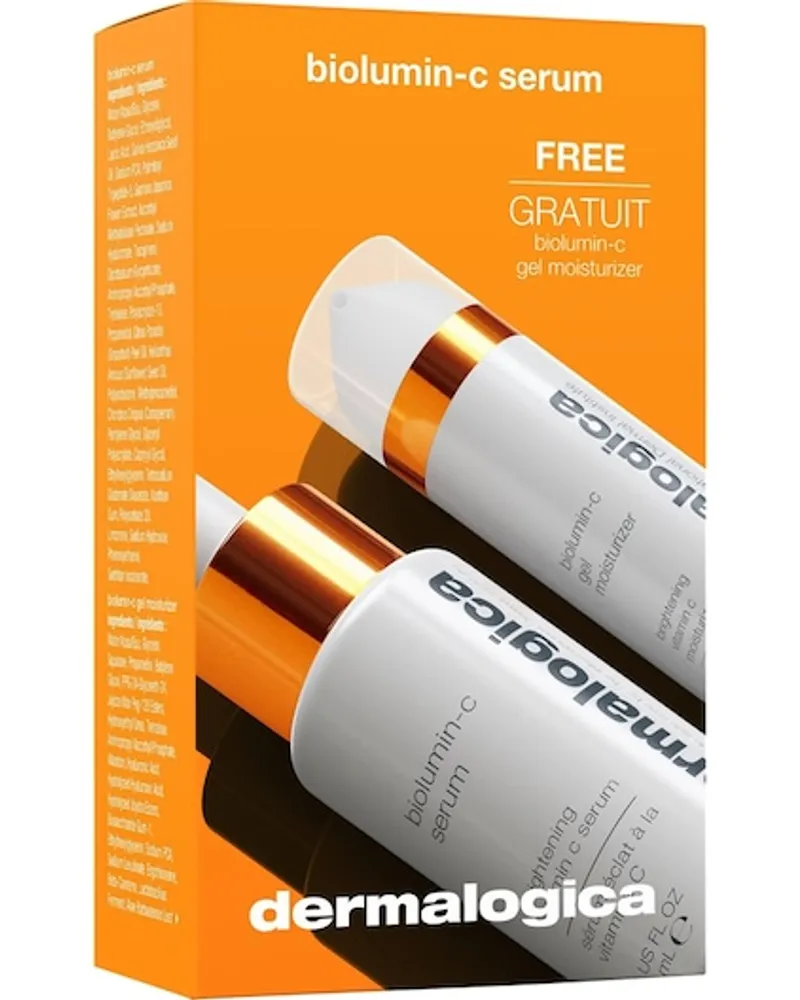 Dermalogica Pflege BioLumin-C Geschenkset BioLumin-C Serum 30 ml + BioLumin-C Gel Moisturizer 15 ml 