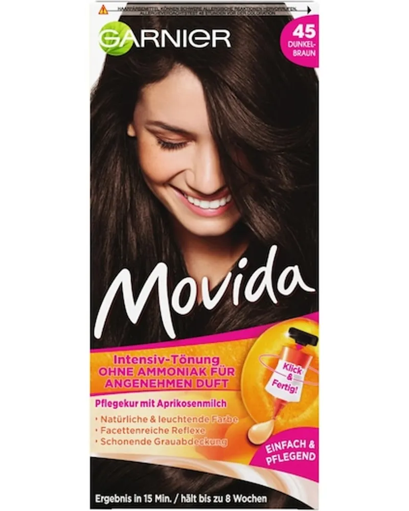 Garnier Haarfarben Movida Intensiv Tönung 45 Dunkelbraun 