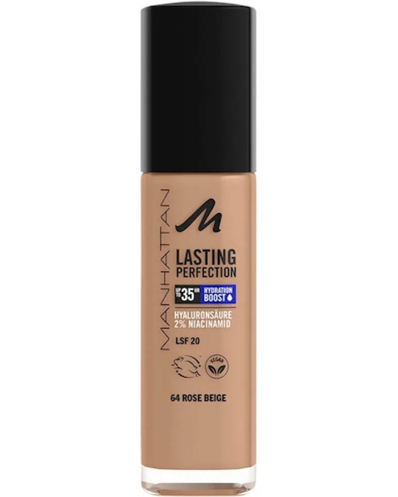 Manhattan Make-up Gesicht Lasting Perfection up to 35h Foundation 61 Creamy Beige 