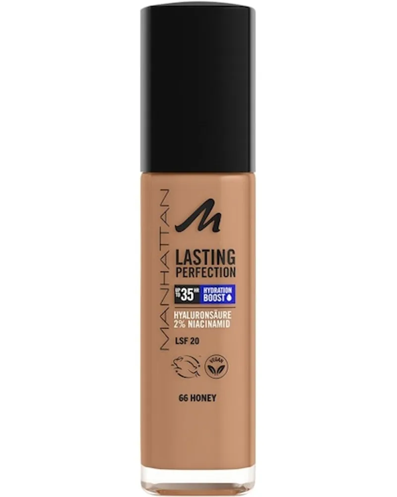 Manhattan Make-up Gesicht Lasting Perfection up to 35h Foundation 61 Creamy Beige 