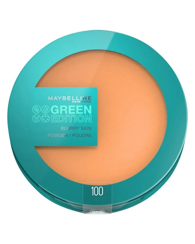 Maybelline Teint Make-up Puder Green Edition Blurry Skin Powder 100 