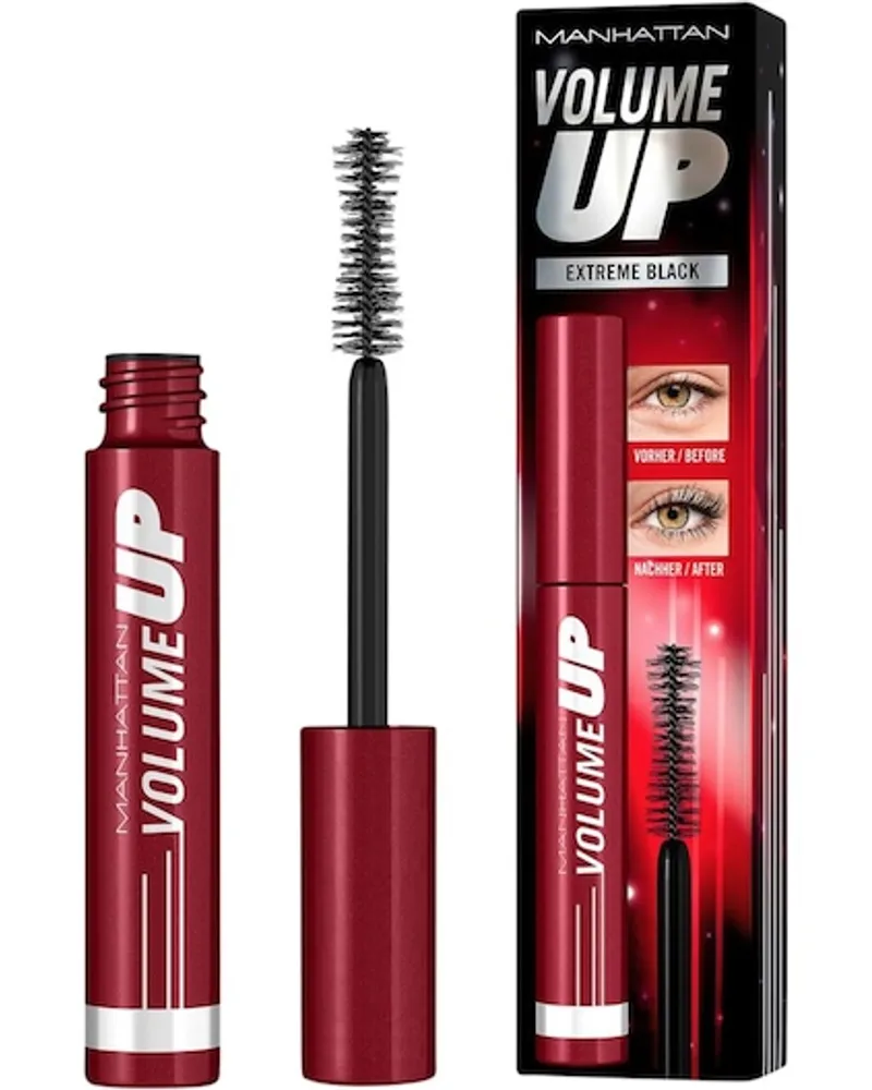 Manhattan Make-up Augen Volume Up Mascara 004 Pitch Black 