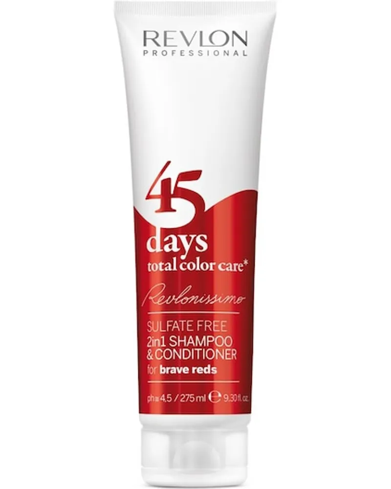 Revlon Haarpflege Revlonissimo 45 Days Shampoo & Conditioner Brave Reds 