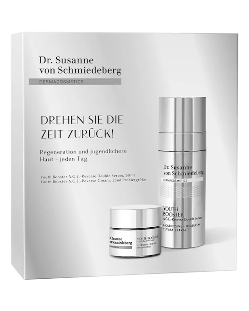 Dr. Susanne von Schmiedeberg Gesichtspflege Gesichtscremes Geschenkset Youth Booster Double Serum 50 ml + Youth Booster Reverse Cream 15 ml 