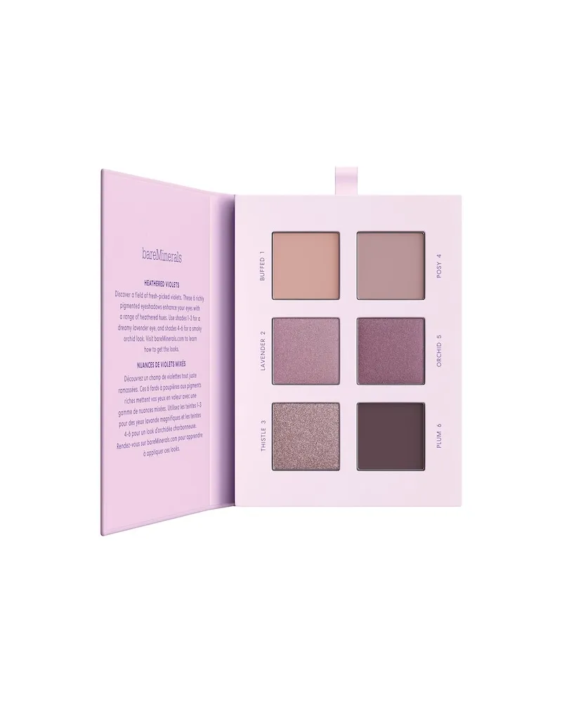 bareMinerals Augen-Make-up LidschattenMineralist Eyeshadow Palette Heathered 