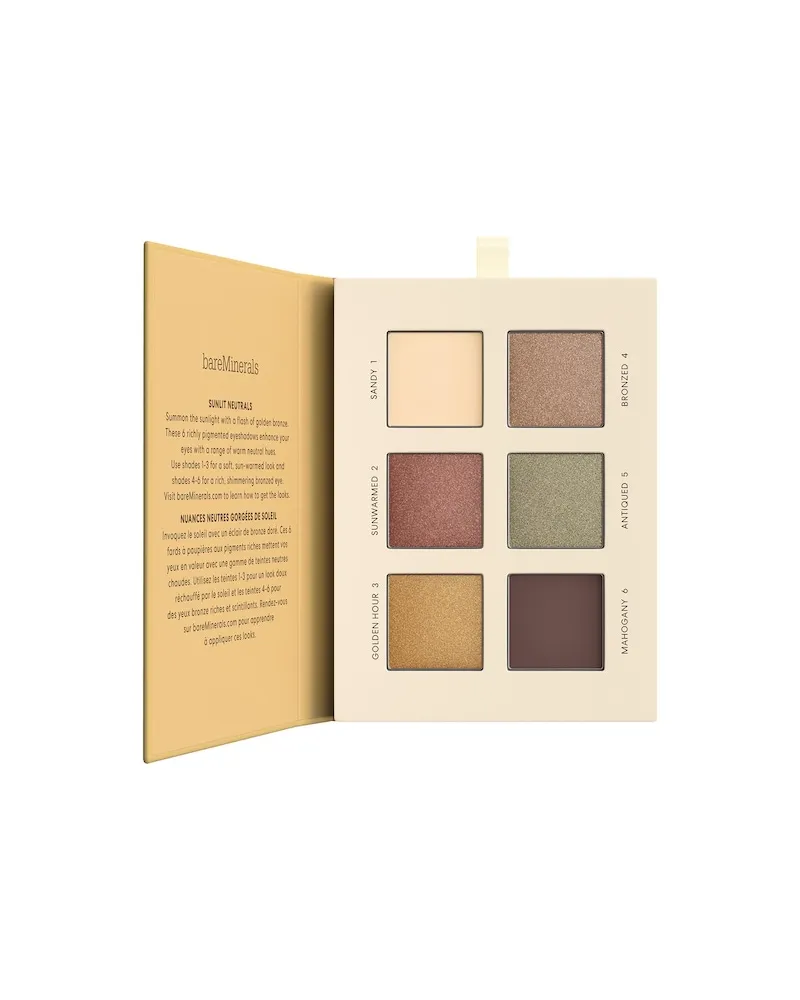 bareMinerals Augen-Make-up LidschattenMineralist Eyeshadow Palette Heathered 