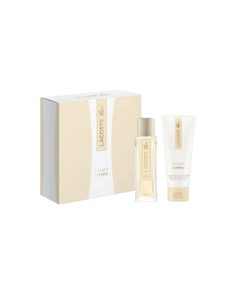 Lacoste Damenduefte Pour-FemmeGeschenkset Eau de Parfum Spray 50 ml + Body Lotion 100 ml 64,00 