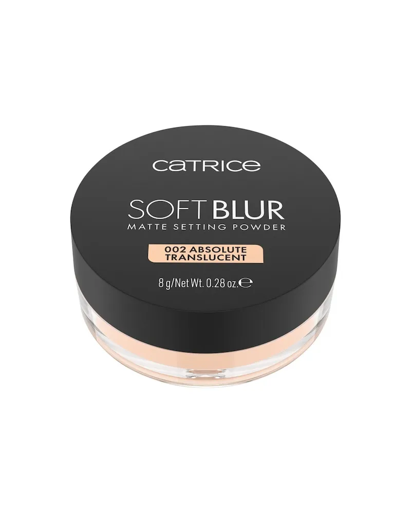 catrice Teint PuderSoft Blur Matte Setting Powder 001 Translucent 