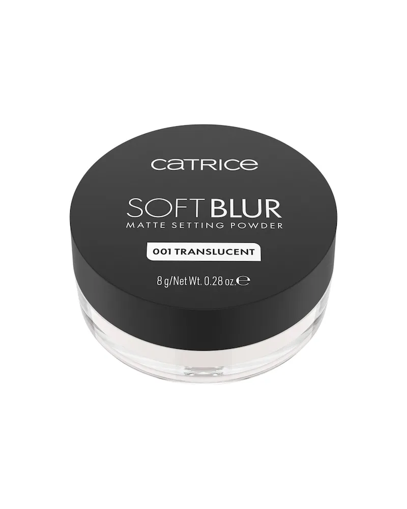 catrice Teint PuderSoft Blur Matte Setting Powder 001 Translucent 