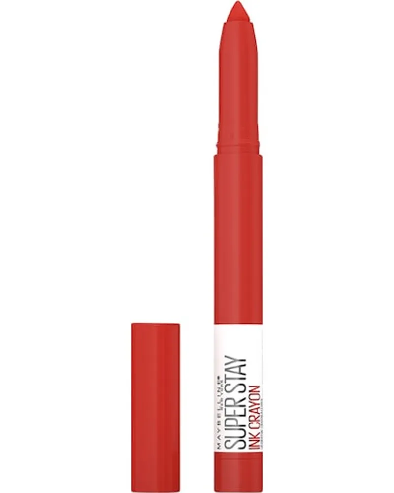 Maybelline Lippen Make-up Lippenstift Super Stay Ink Crayon Lippenstift Nr. 100 Reach High 