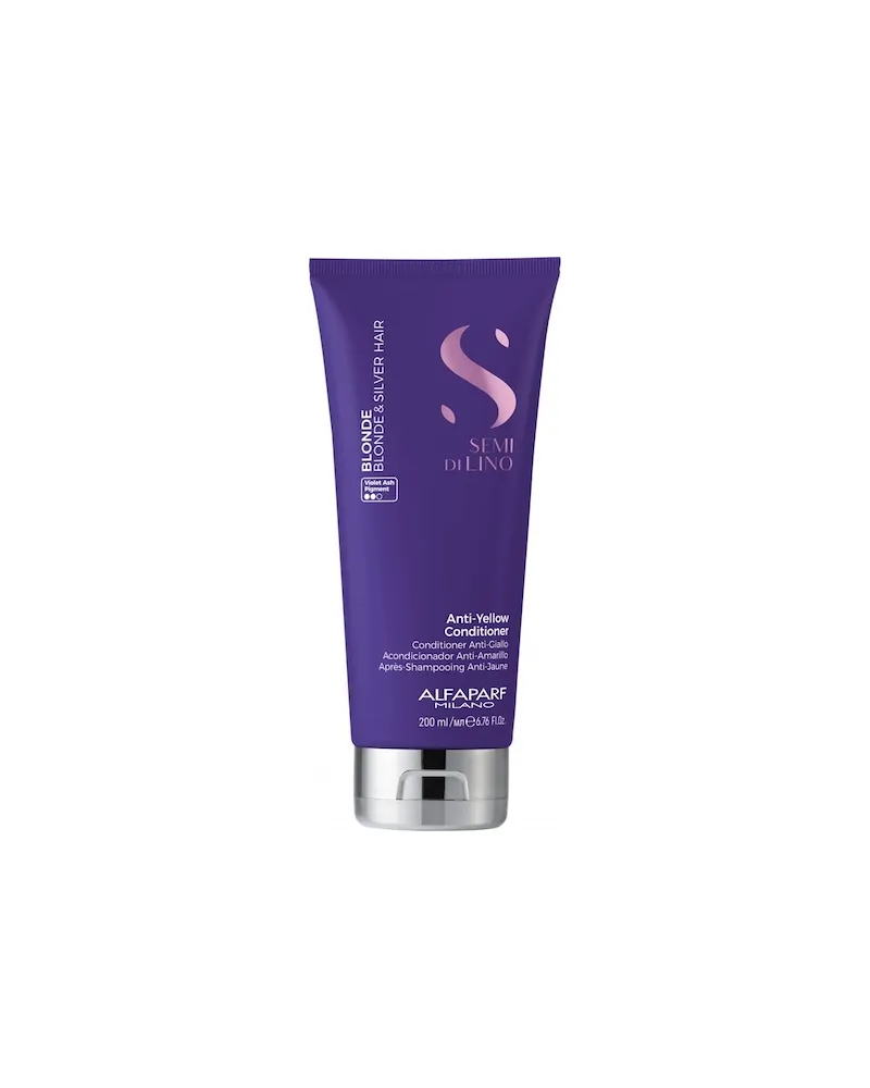 Alfaparf Milano Alfaparf-Milano Haarpflege-Collection Semi-di-Lino-BlondeAnti-Yellow Conditioner 74,50 € / 1 l 