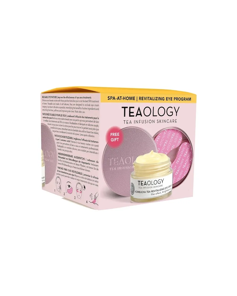Tea Infusion Skincare Pflege AugenpflegeEyes Spa Kit Kombucha Eye Cream 15 ml + Eye Patches 43,00 