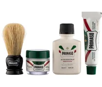 Herrenpflege Sensitive Travel Kit Pre Shave Cream  Refresh 15 ml + Shave Cream Refresh 10 ml + After Shave Balm Sensitive 25 ml + Shaving Brush
