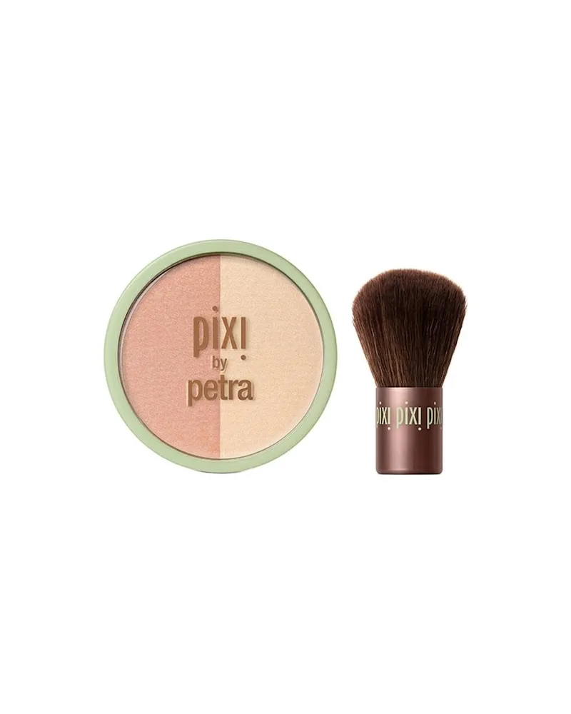 Pixi Make-up TeintCheeks Beauty Blush Duo + Kabuki Peach Honey 2.301,67 € / 1 kg 