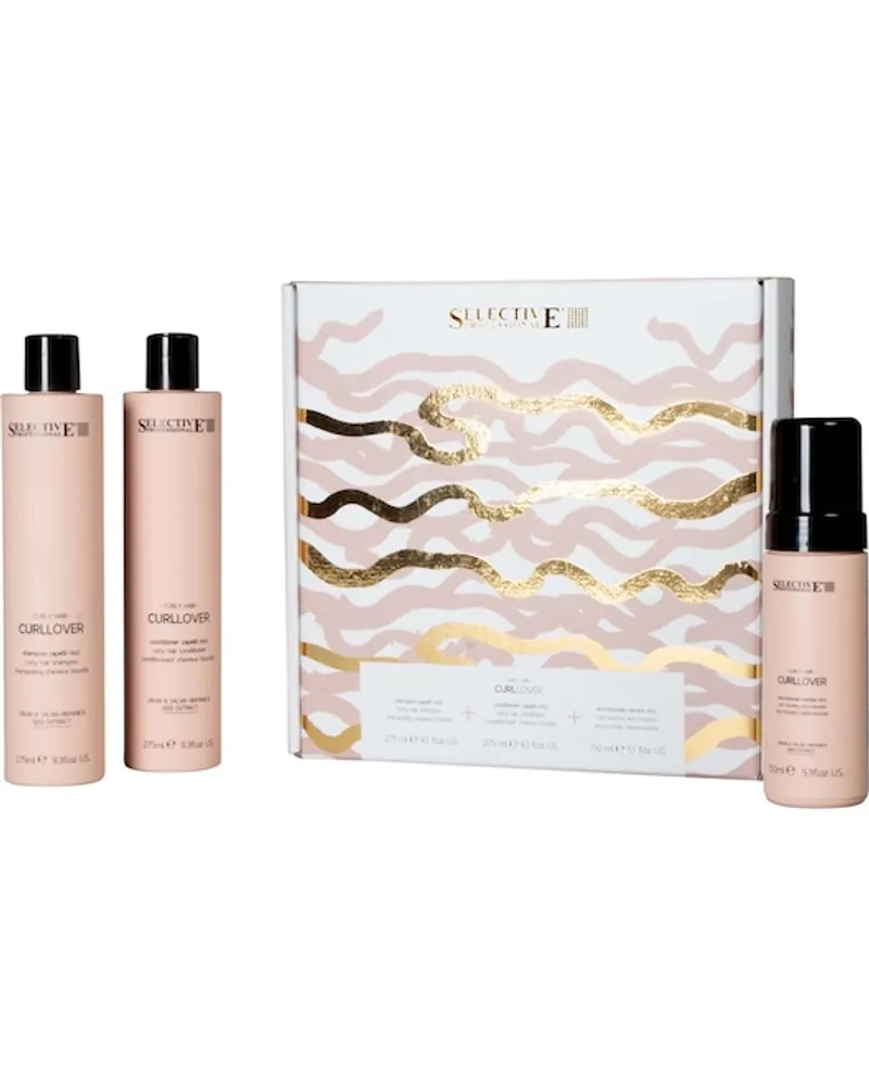 Selective Professional Haarpflege Curl Lover Geschenkset Shampoo 275 ml + Conditioner 275 ml + Eco-Mousse 150 ml 