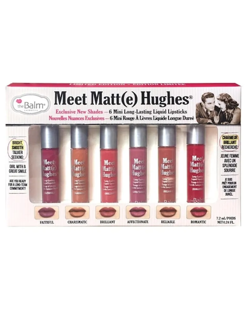 the Balm Lippen Lipstick MeetMatteHughes Vol.2 