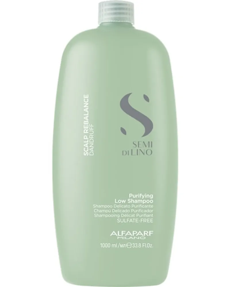 Alfaparf Milano Haarpflege Semi di Lino Scalp Rebalance Purifying Low Shampoo 